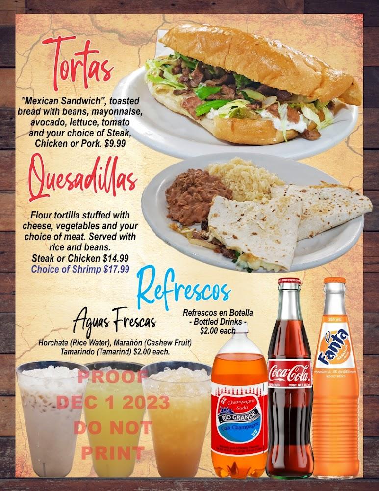 Las Tres Fronteras Restaurants Menu image 3